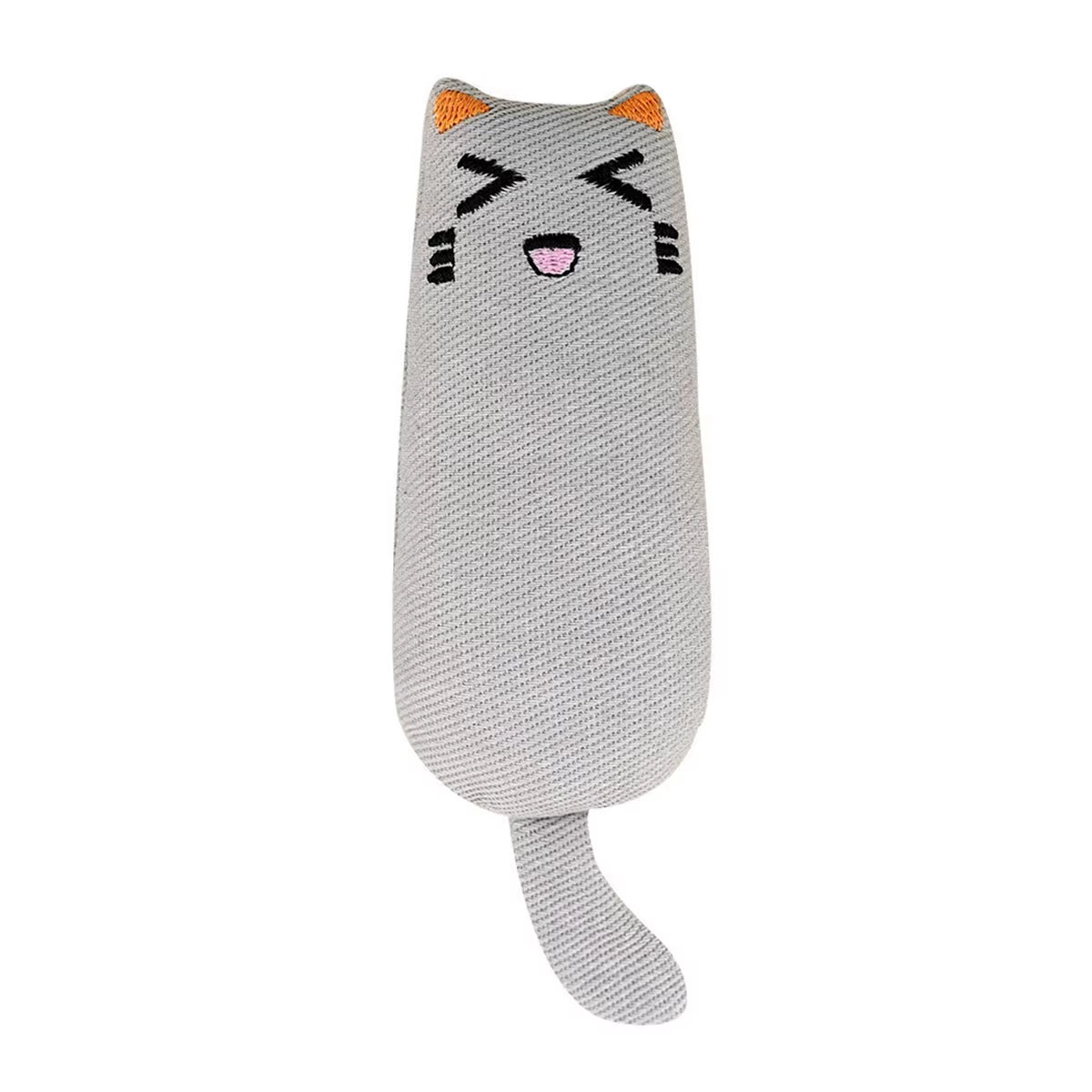 Funny Interactive Crazy Cat Toy Pet Kitten Chewing Teeth Grinding Catnip Toys Claws Thumb Bite Cat Mint Game Playing Pillow