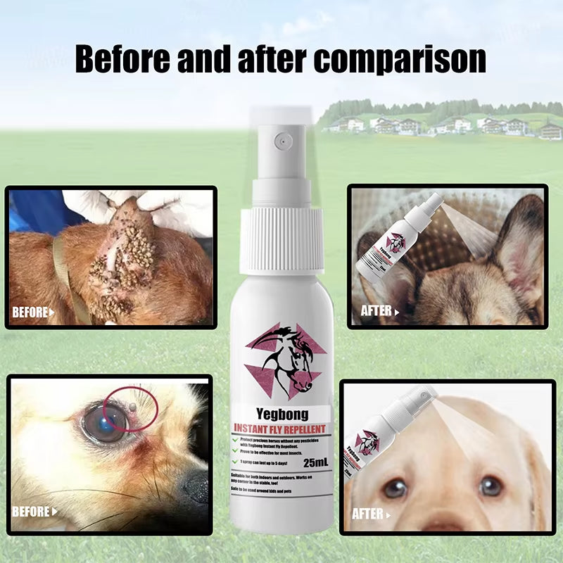 Flea and Tick Control against Fleas for Cats Antiparasitic Dogs Pet Itching Stop Fighting Insecticicid anti Spray Health Care